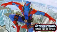 Superhero Survival Rescue: Battle Royale Screen Shot 4