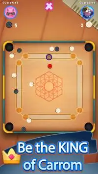 CarromBoard - Multiplayer Carrom Board Pool Game Screen Shot 2