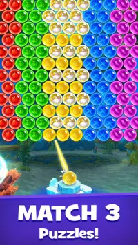 Panda Bubble Shooter - Save the Fish Pop Game Free Screen Shot 5