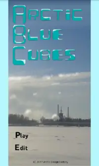Arctic Blue Cubes Screen Shot 0