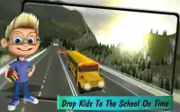 Школа Время автобус имитатор Screen Shot 4