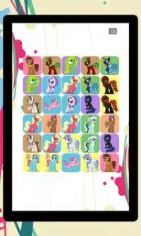Pony Pairs - Memory Match Game Screen Shot 1