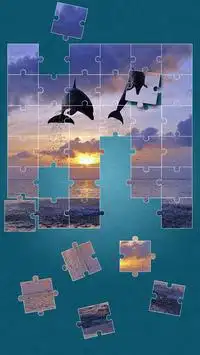Dolphins Jigsaw Puzzle Screen Shot 14