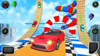 Crazy Car Stunts Racing Games Screen Shot 2