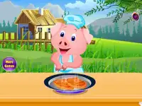Grilled pork cooking games Screen Shot 5