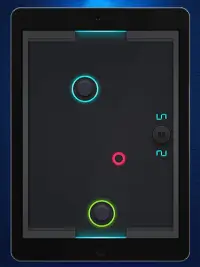 Hockey game - Neon Air Hockey Screen Shot 21