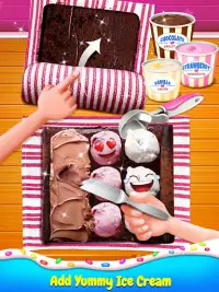 Ice Cream Cake Roll Maker Screen Shot 0
