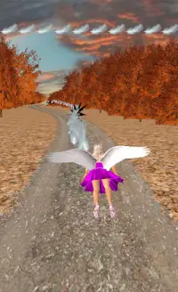 Flying Girl Runner 2 Screen Shot 6
