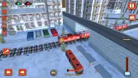 Euro train Drive Winter Screen Shot 2