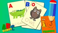 ABC Learning words toddlers Screen Shot 0