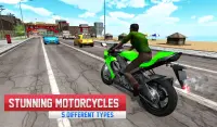Corrida de Motos 3D Screen Shot 0