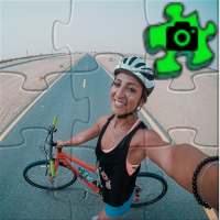 Jigsaw puzzle Selfie camera Photo Gallery simple