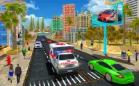 Idle Highway Ambulance Ultra Tycoon : 3D Sim 2019 Screen Shot 2