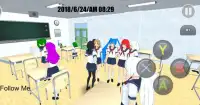 Girl School Simulator Screen Shot 2