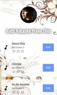 Natti Natasha Piano Screen Shot 3