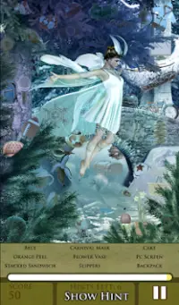 Hidden Object - Snow Fairies Screen Shot 0