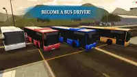 City Coach Bus Simulateur de conduite 2018 Screen Shot 0