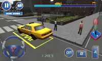 3D 택시 드라이버 시뮬레이터 Screen Shot 3