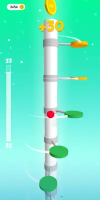 Bouncy Jump 3D - القفز النطاطي Screen Shot 1