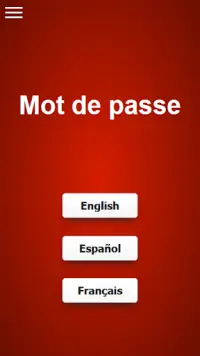 Mot de passe : Jeu TV Screen Shot 0