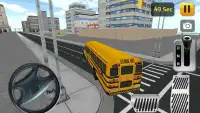 school bus driving simulater Screen Shot 13
