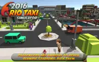 Rio taxi Simulator 2016 Screen Shot 0