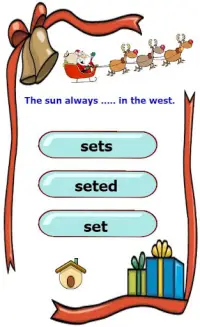 Tenses grammar games for kids Screen Shot 2