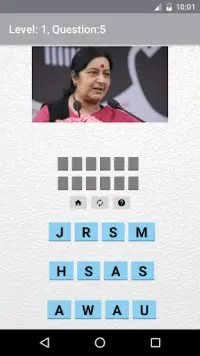 Indian Politicians Quiz Screen Shot 3