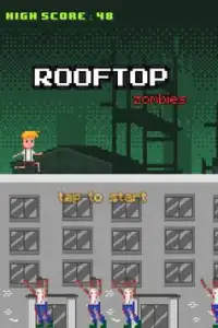 rooftop zombie Screen Shot 0