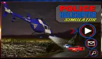 911 Polícia Helicóptero Sim 3D Screen Shot 16