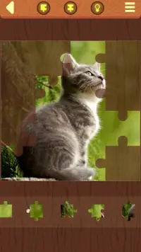 Игры пазлы коты Screen Shot 4