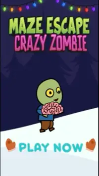 Maze Escape : Crazy Zombie Screen Shot 0