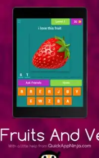 Fruits Quiz For Kids:Food Quiz Screen Shot 9