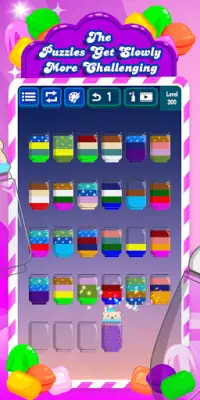 Liquid Sort Puzzle 💦 Color Sort - Water Sort Game Screen Shot 2