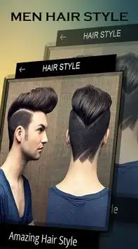 Men hairstyle set my face 2018 Screen Shot 3