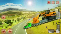 建設トラック＆重掘削機トランスポーター Screen Shot 10