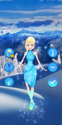 Frozen Princess Dress Up Screen Shot 1