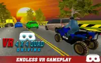 VR : Impossible 4x4 Stunt Traffic Driving Screen Shot 5
