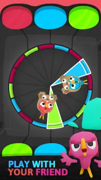Cute Party 3D - Jogos para 2 jogadores Screen Shot 2