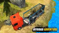 Jungle Drive: Offroad Truck Driving Simulator 2020 Screen Shot 0