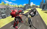 Panther Monster Hero Police Transform Robot Battle Screen Shot 0