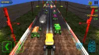 McQueen Road Racing: Monster Trucks Chase Highway Screen Shot 6