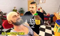 Virtual Barber Shop Hair Salon 3D: Beard Styles Screen Shot 1
