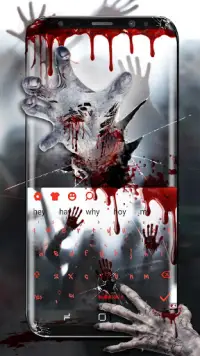 3D Жить Ходячие мертвецы Зомби-клавиатура Screen Shot 0