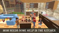 Happy Family Housekeeping: Heimabenteuer Sim Screen Shot 5