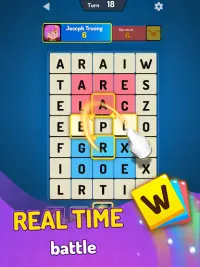 Word Search Duo ® Online PvP Game Screen Shot 8