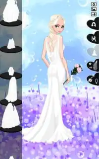 Icy शादी - जमे हुए दुल्हन की पोशाक Screen Shot 10