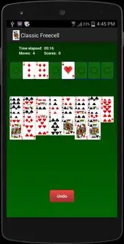 Colorful Freecell Screen Shot 1
