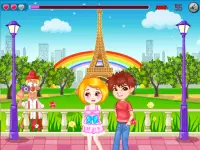 पेरिस में खेल चुंबन Screen Shot 2