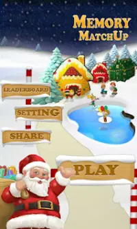 Memory MatchUp - Christmas Screen Shot 0